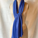 Lena Cashmere Wrap - Cobalt Blue