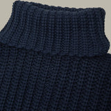 Vida Chunky Turtleneck Shaker Pullover