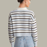 Seraphina Cropped Rugby Pullover