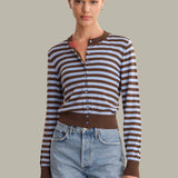 Harlow Striped Cardigan