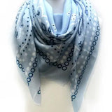 Vivi Bandana Scarf - Blue