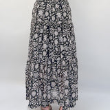 Lacy Block Printed Skirt