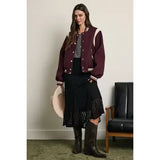 Vintage Varsity Bomber Jacket