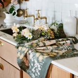 Floral Tea Towel