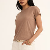 Modern Slub Tee - Heather Ash