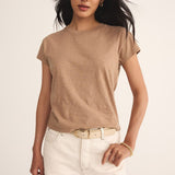 Modern Slub Tee - Heather Ash