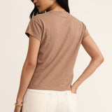 Modern Slub Tee - Heather Ash