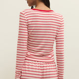 Night In Stripes Ls Top