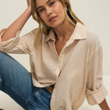 Seaport Button Up Top