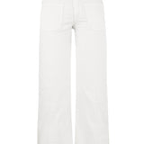 Charlotte High Rise Straight Leg - White