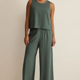 Scout Linen Pant - Everglade