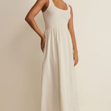 Kensie Midi Dress - Cloud