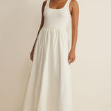 Kensie Midi Dress - Cloud