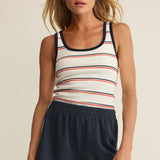 Fisher Striped Rib Tank