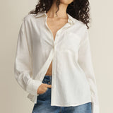 The Perfect Button Up - White