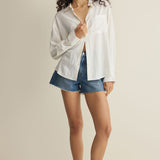 The Perfect Button Up - White