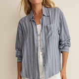 The Perfect Striped Button Up
