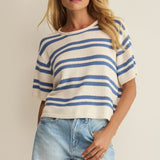 Prado Stripe Sweater Tee