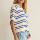Prado Stripe Sweater Tee