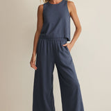 Scout Linen Pant - Vintage Indigo