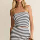Caffari Stripe Tube Top