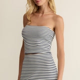 Caffari Stripe Tube Top