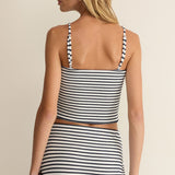 Caffari Stripe Tube Top