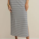 Ainslie Stripe Midi Skirt
