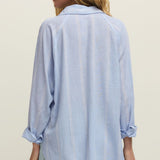 The Perfect Linen Top - Blue Light