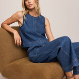 Daycation Denim Utility Pant