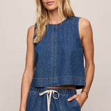 Sun Seeker Denim Tank