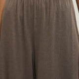 Scout Jersey Crop Flare Pant - Taupe