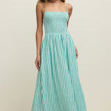 Bayside Striped Midi Dress