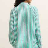 The Perfect Linen Top - Green