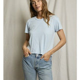 Harley Cotton Boxy Crew Neck - Powder Blue