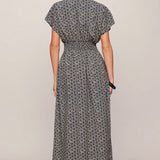 Sanna Iris Floral Midi Dress