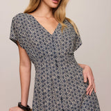 Sanna Iris Floral Midi Dress