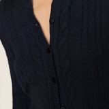 Cera Long Sleeve Cardigan - Eclipse