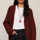 Whitmore Cardigan - Velvet Rouge