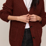 Whitmore Cardigan - Velvet Rouge