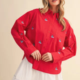 Sailaway Shirt - Red