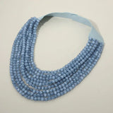Marbled Ball Multi Layered Necklace - Blue