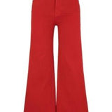 Meg High Rise Wide Leg - Tomato