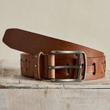 Wtf Dallas Distressed Belt - Cognac
