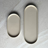Deco Oval Catchall Tray Small - Cashmere