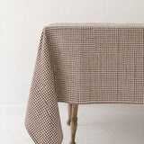 Tablecloth -  Linen Mini Gingham Check  60 x 90
