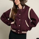 Vintage Varsity Bomber Jacket