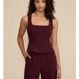 Leanne Peplum Top