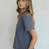 Mia Fleece Stripe Top