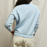 Ziggy Reverse Sweatshirt - Powder Blue